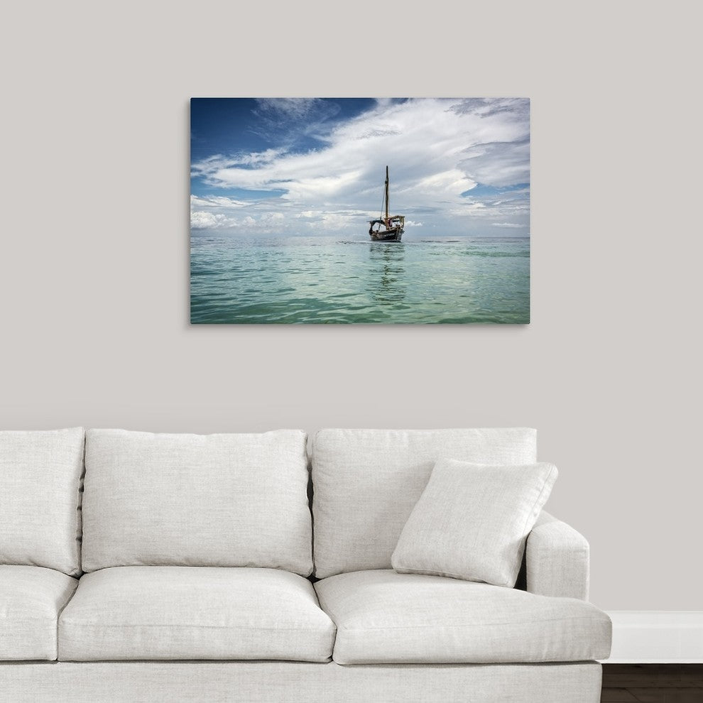 "Dead calm" Wrapped Canvas Art Print, 36"x24"x1.5"