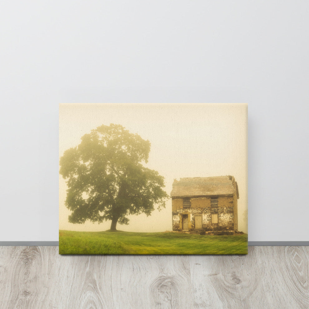 Country Style Prints: Abandoned House on Adams Dam Rd Rural, 16" X 20"