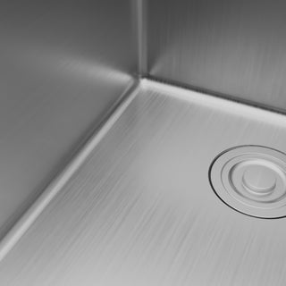 Karran Fusion Top Mount 28-in x 22-in Stainless Steel Single Bowl Kitchen Sink