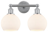 Innovations 616-2W-PC-G121-6 2 Light Bath Vanity Light, Polished Chrome