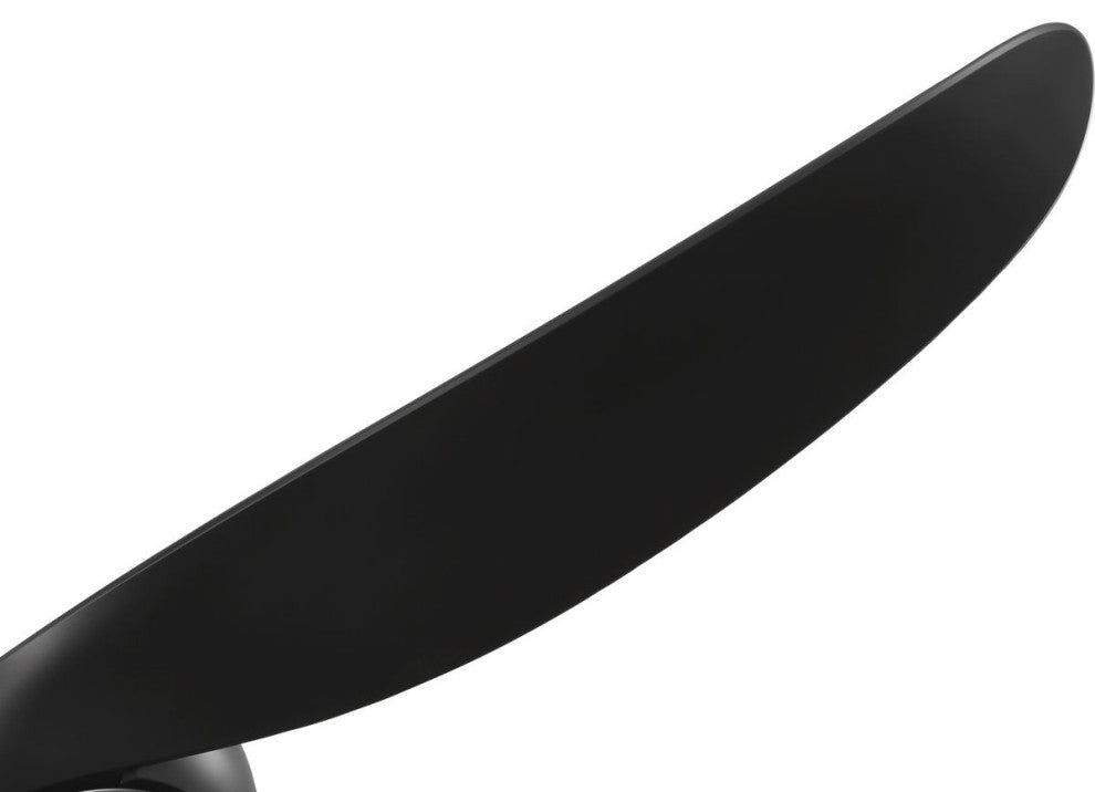Conte Collection 52" 3-Blade Ceiling Fan, Matte Black