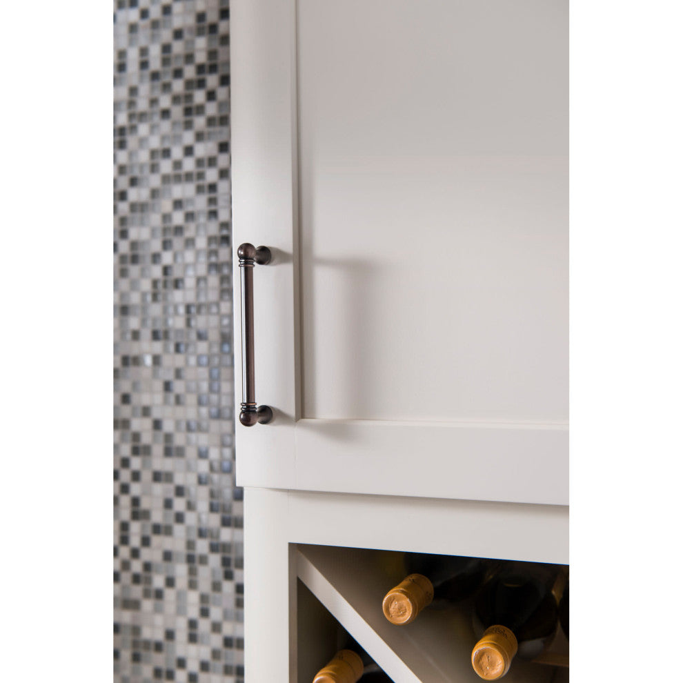 Top Knobs TK807 Kara 12 Inch Center to Center Handle Cabinet Pull - Oil Rubbed