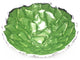 Moss Centerpiece Bowl, Green, Silver, 7"x2.5"