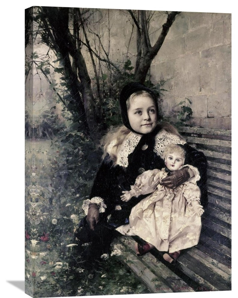 "Her Favorite Doll" Artwork, 21"x30"