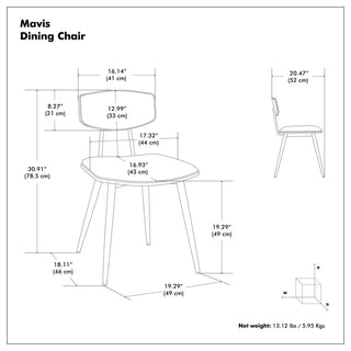Mavis / Colby 7-Piece Dining Set