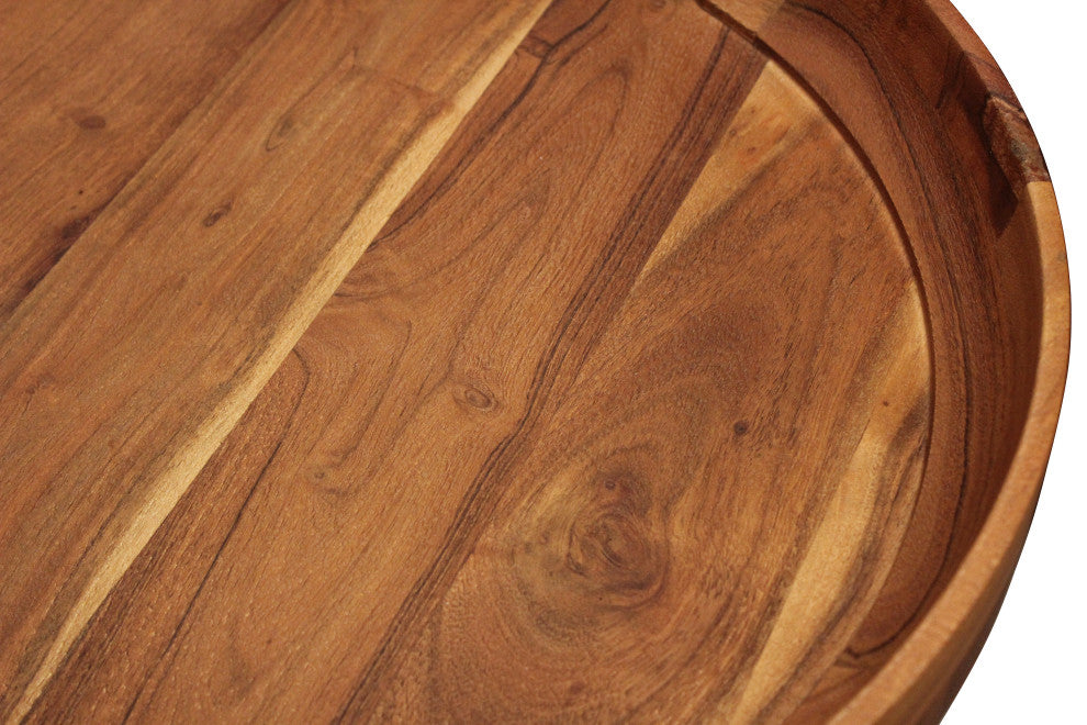 Benedict Jay Side Table, Natural