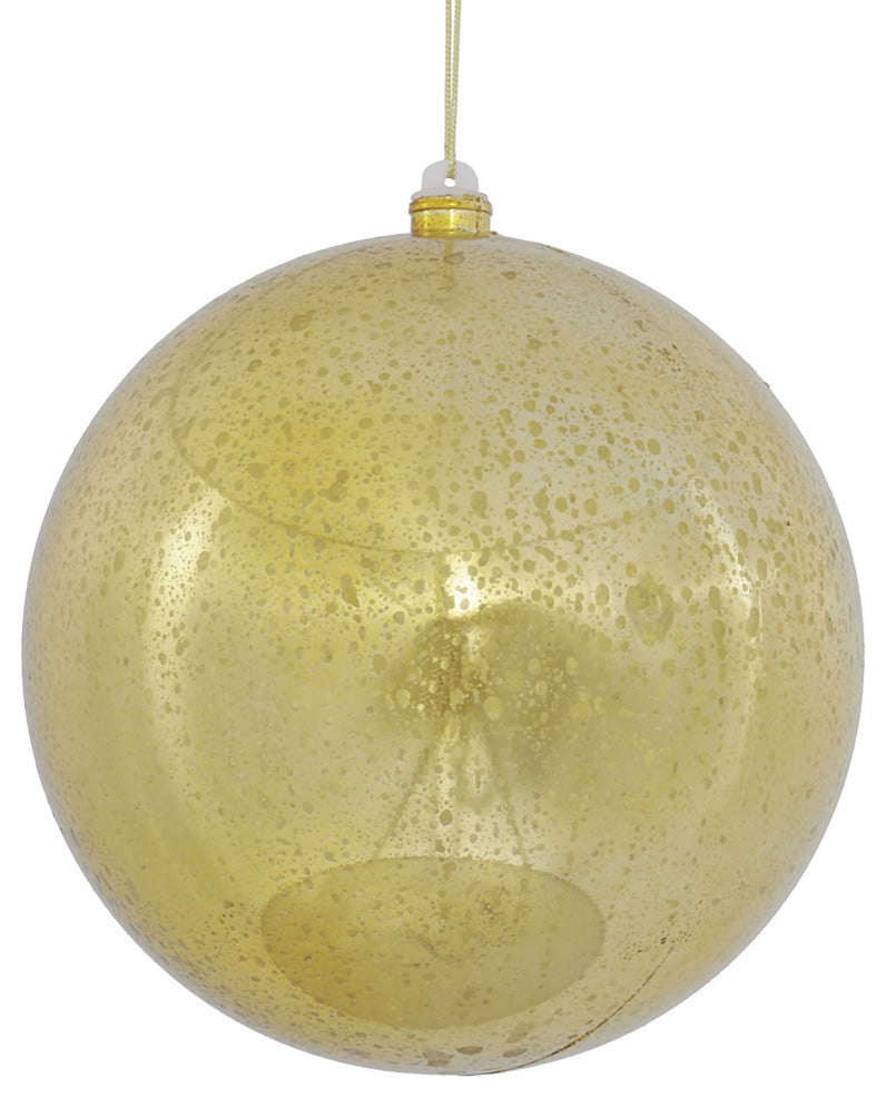 10" Gold Shiny Mercury Ball