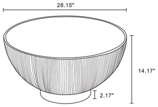 Manhattan Comfort 2-Piece Anderson Coffee Table and End Table 1.0