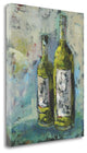 "Wines In Grey II" By Pamela J. Wingard, Giclee Print on Gallery Wrap Canvas