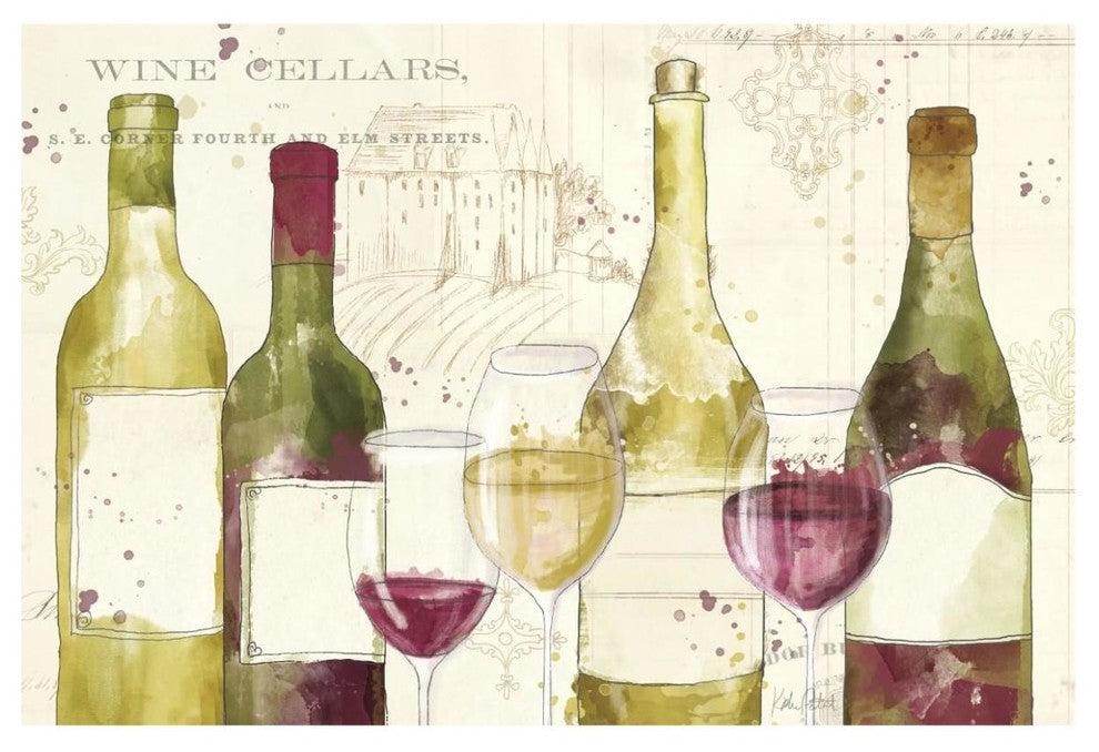 "Chateau Winery I" Digital Paper Print by Katie Pertiet, 62"x42"