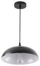 Modern 1-Light Hanging Lamp Fixture With Metal Shade