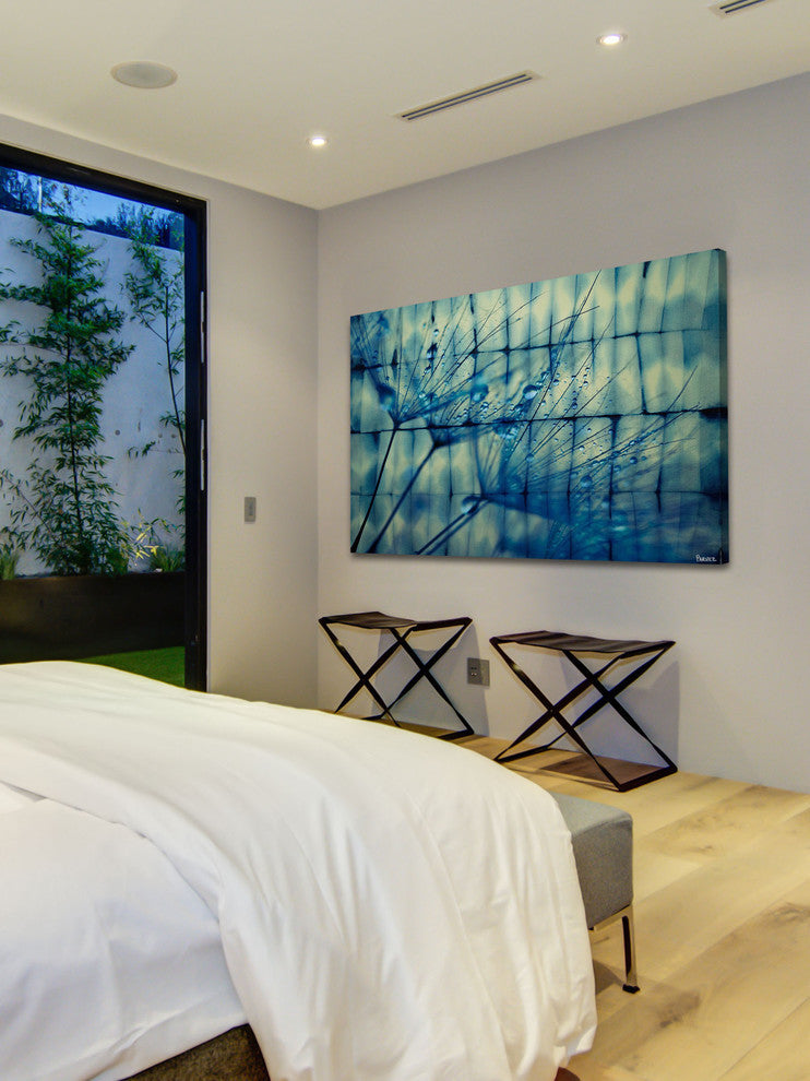 "Dandelion Dew" Fine Art Canvas Print, 45"x30"