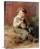 "The Pet Rabbit" Artwork, 16" x 22"
