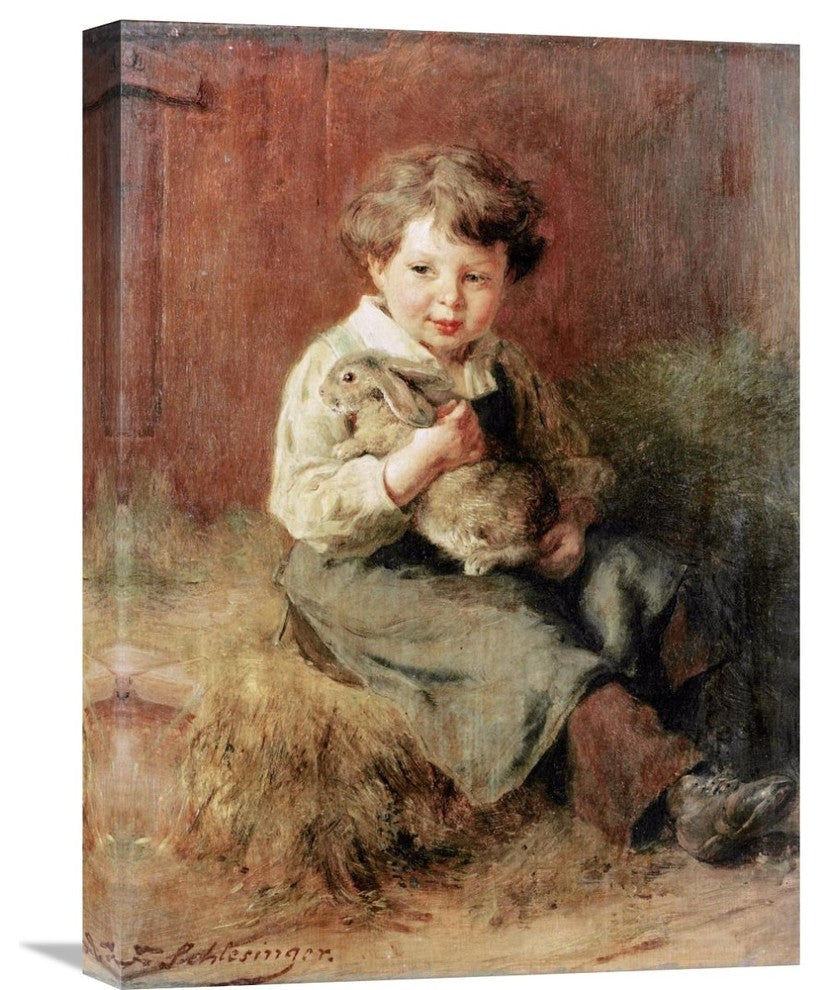 "The Pet Rabbit" Artwork, 16" x 22"