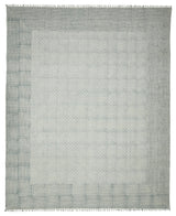 DUNE Estra Area Rug, Blue, 3' x 5', Bordered