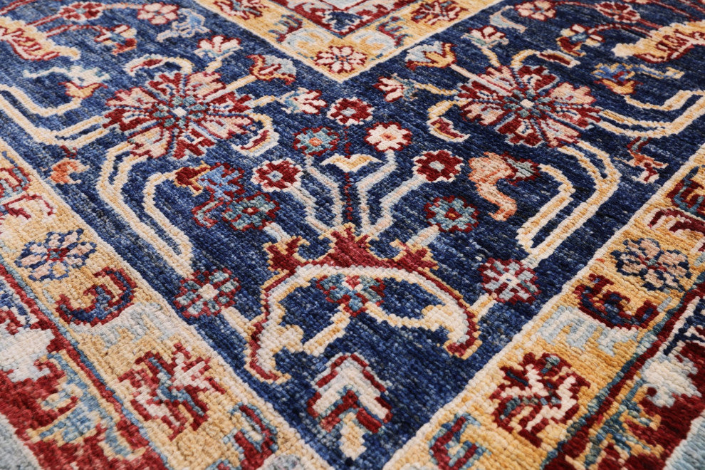 Handmade Persian Tabriz Wool Rug 5' 8" X 8' 1" Q7721