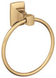 Amerock Highland Ridge Transitional Towel Ring, Champagne Bronze