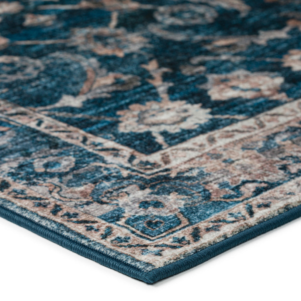 Jericho JC4 Navy 10' x 10' Round Rug