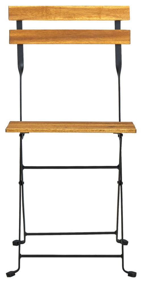 Vidaxl Folding Bistro Chair 4-Piece Solid Acacia Wood