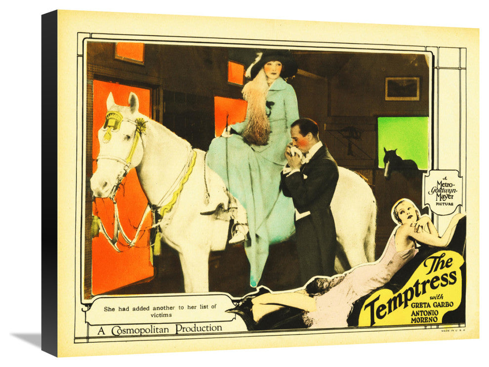 "The Temptress" Stretched Canvas Giclee by Hollywood Photo Archive, 24x20"