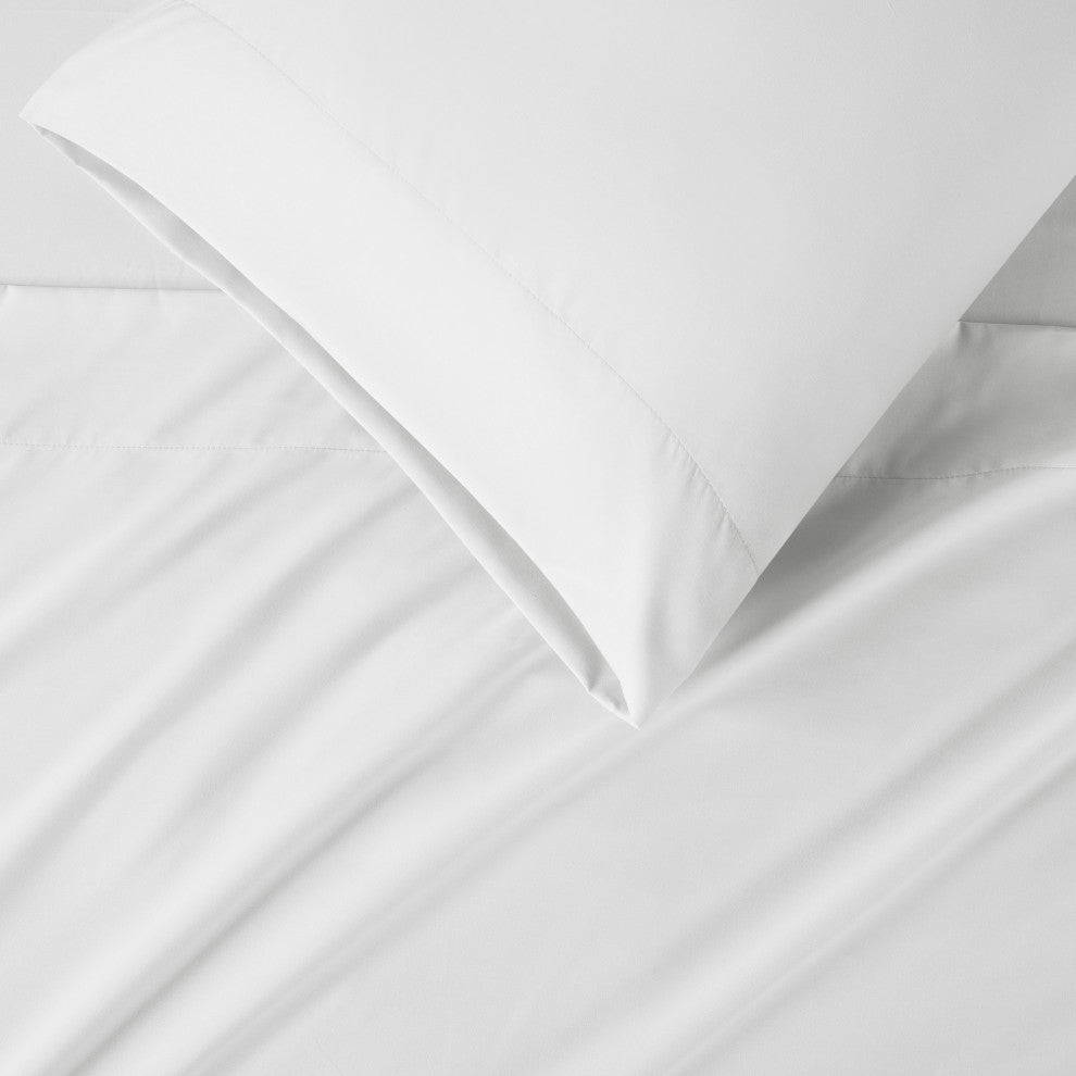 Intelligent Design Microfiber All Season Soft Touch Sheet Set, White