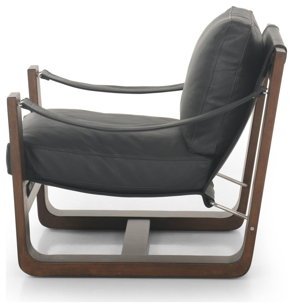 Cesar Chair Carson Black, Almond