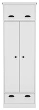 DEPOT E-SHOP Tifton Armoire with Hinged Drawer, 2-Door Cabinet and Shelf
