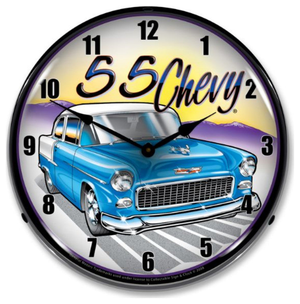GM712176 1955 Chevy Clock