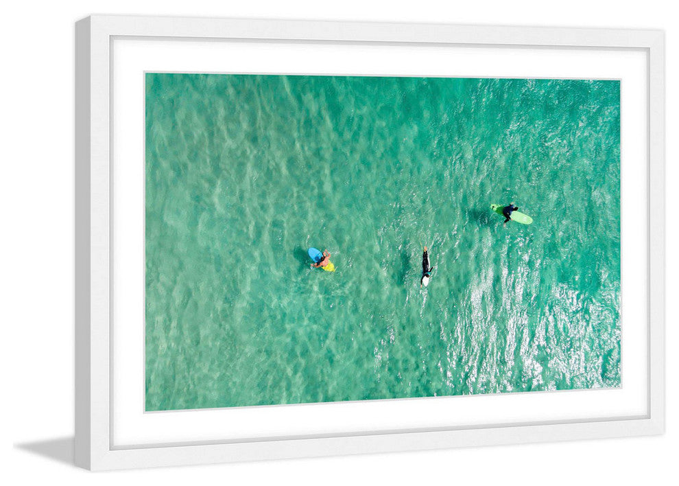 "Calm Waters" Framed Print by Karolis Janulis