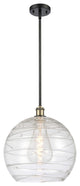 Innovations 516-1S-BAB-G1213-14 1-Light Pendant, Black Antique Brass