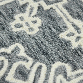 Boscage Penswick Area Rug, Dark Gray, 8' x 11', Geometric