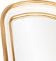 Howard Elliott Darius White Tapered Mirror