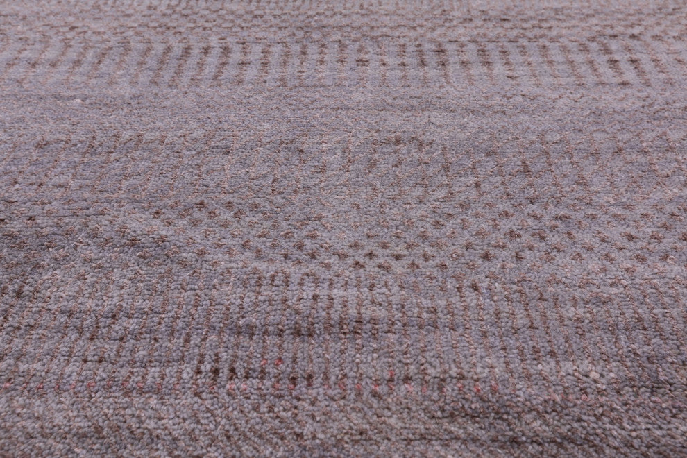 Gabbeh Savannah Grass Wool and Silk Hand Knotted Rug 9' 0" X 10' 10" Q6642