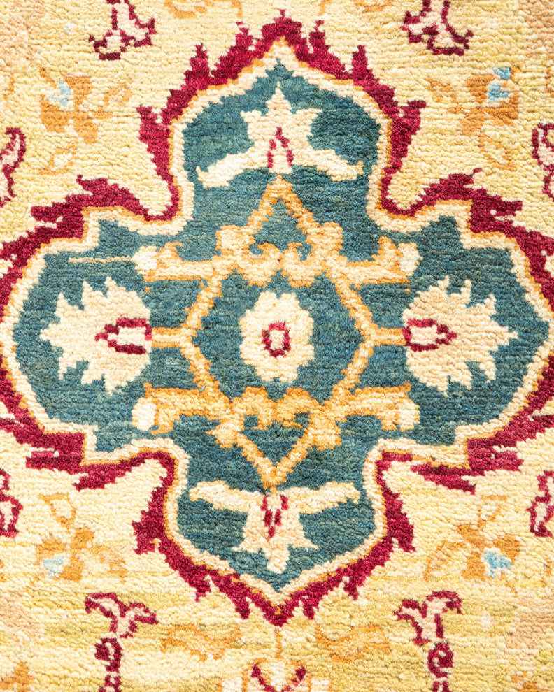 Mogul, One-of-a-Kind Hand-Knotted Area Rug Red, 6'2"x8'8"
