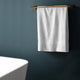Organic 100% Cotton 650 GSM Feather Touch Quick Dry Bath Towel, White, Pack of 7