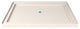 DreamLine SlimLine 32x42x2 3/4 Center Drain Single Threshold Shower Base Biscuit