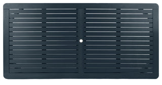 Rectangular 42x84 Table, Weathered Acorn, Federal Blue