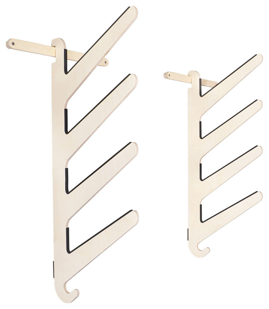 Bamboo Surfboard Rack - Kaua'i Series, Birch, Quad