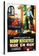 "Ride 'em High" Stretched Canvas Giclee by Hollywood Photo Archive, 24x36"