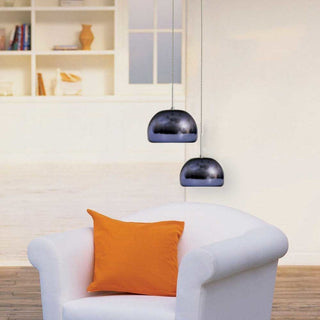 Light Low Voltage Pendant And Canopy Kit, Chocolate Bronze, Purple Chrome