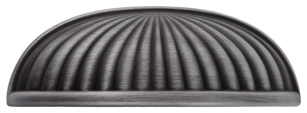 Sumner Street Home Hardware Belmont Cup Pull, Satin Pewter