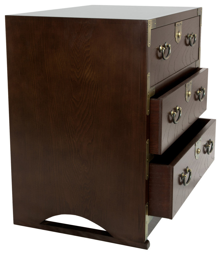 Korean Tansu Style End Table Chest
