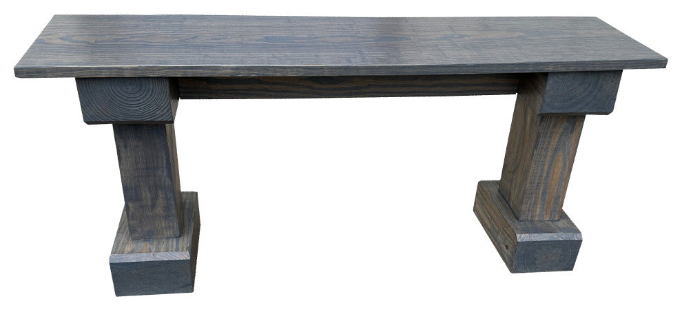 Driftwood Grey Wyoming Bench, 54 Inches