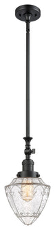 Innovations 206-BK-G664-7 1 Light Mini Pendant, Matte Black
