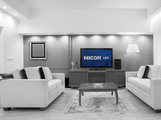 DLR(v6) Recessed LED Downlight, Nickel, Selectable Cct, 1 Pack