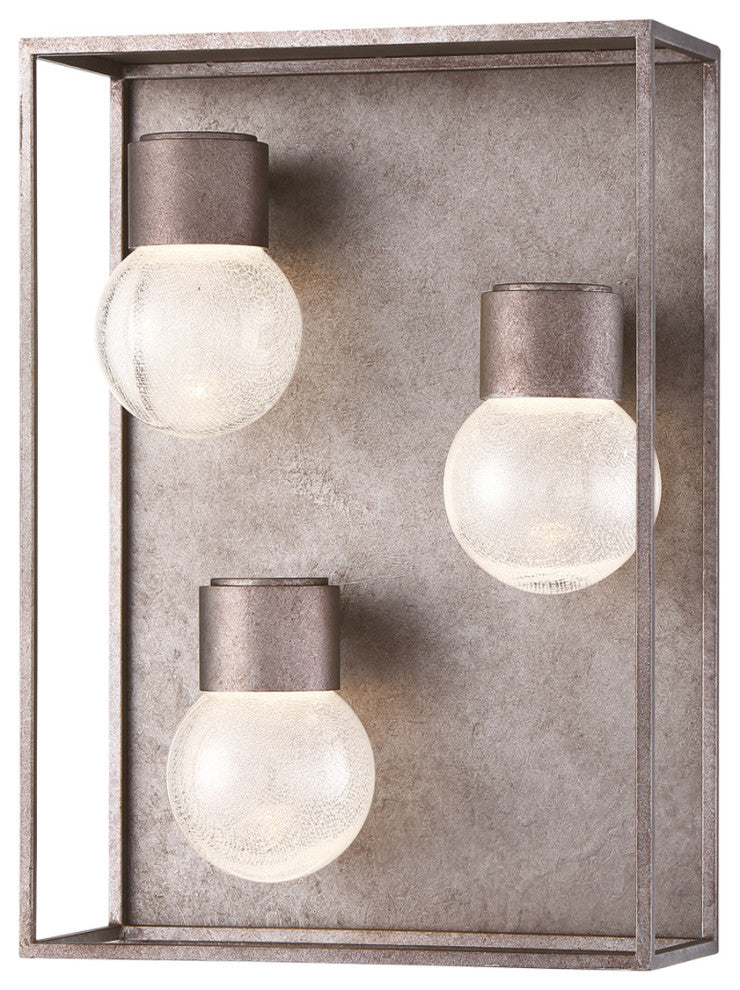 3 Light Industrial Outdoor Wall Light