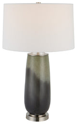 Uttermost Campa GrayBlue Table Lamp