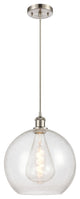 Innovations 516-1P-SN-G124-12 1-Light Mini Pendant, Brushed Satin Nickel