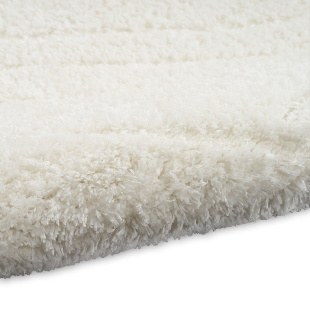 Calvin Klein Surfaces 2' x 3' Ivory Shag Indoor Area Rug