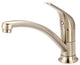 Single Handle Kitchen Faucet, PVD Brushed Nickel